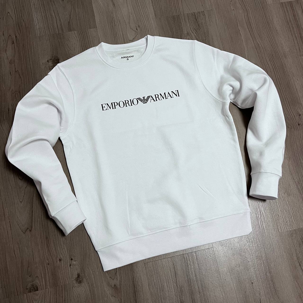 Sudadera EA blanca