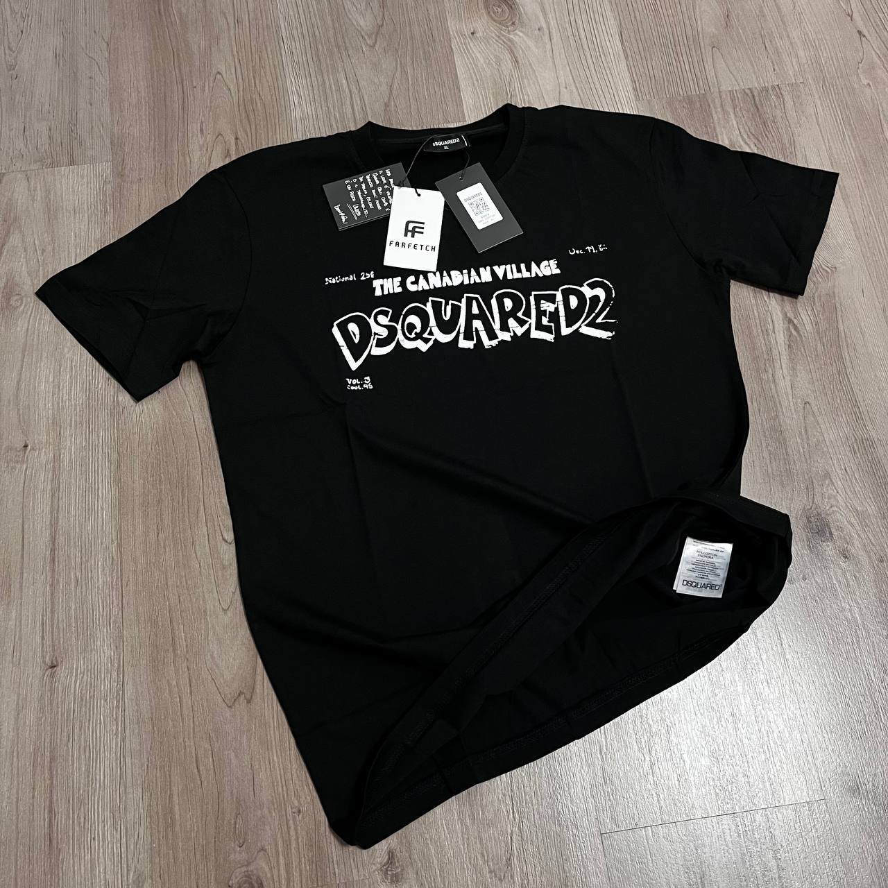 Camiseta DSQ PREMIUM negra