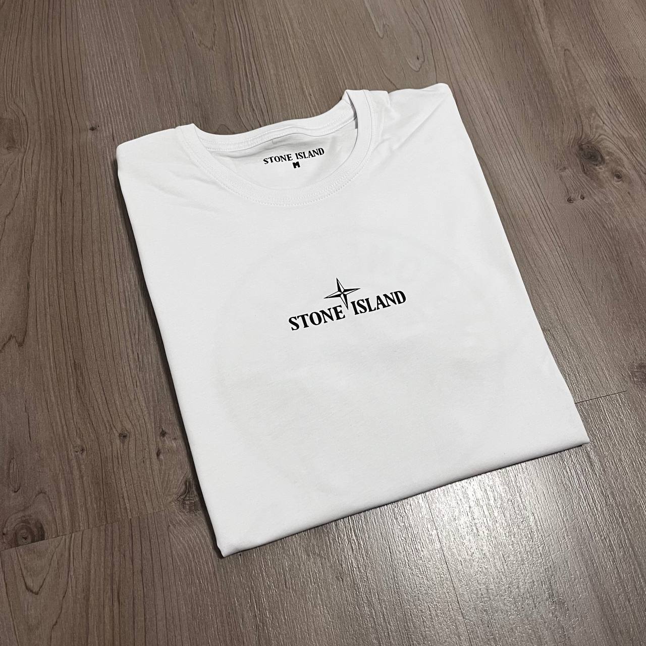 Camiseta Stone blanca