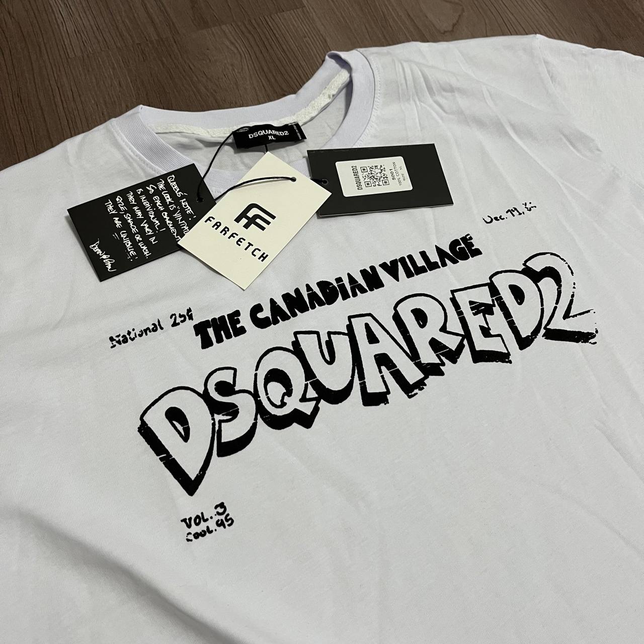 Camiseta DSQ PREMIUM blanca