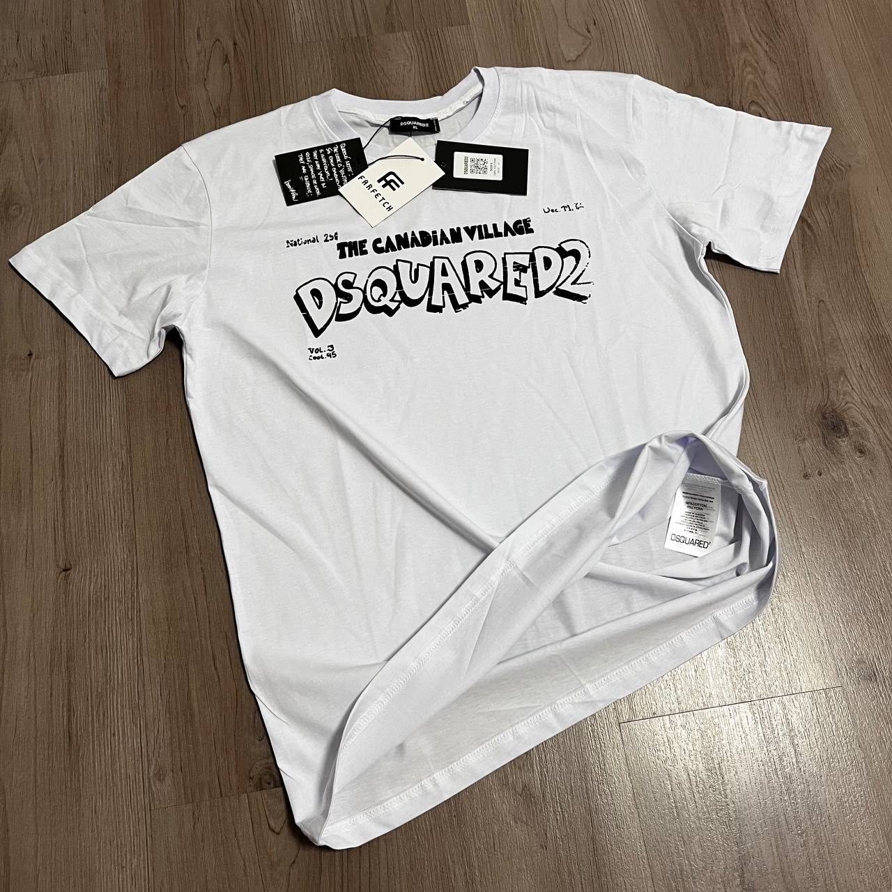 Camiseta DSQ PREMIUM blanca