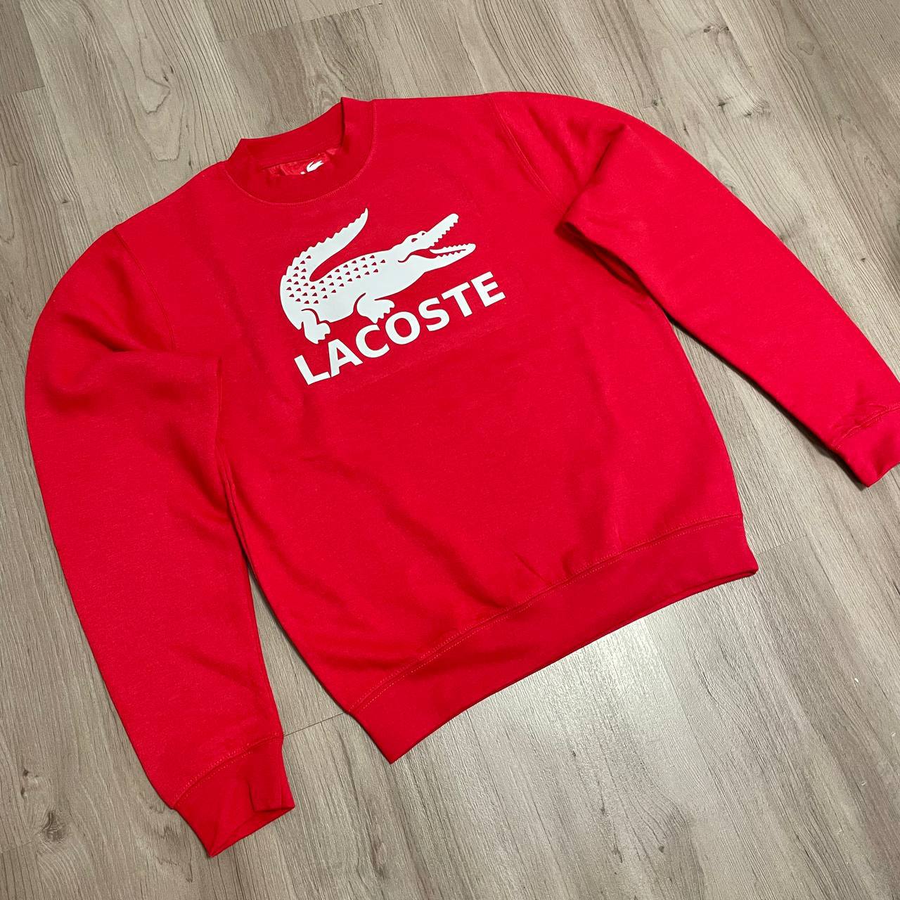 Sudadera Lacost roja