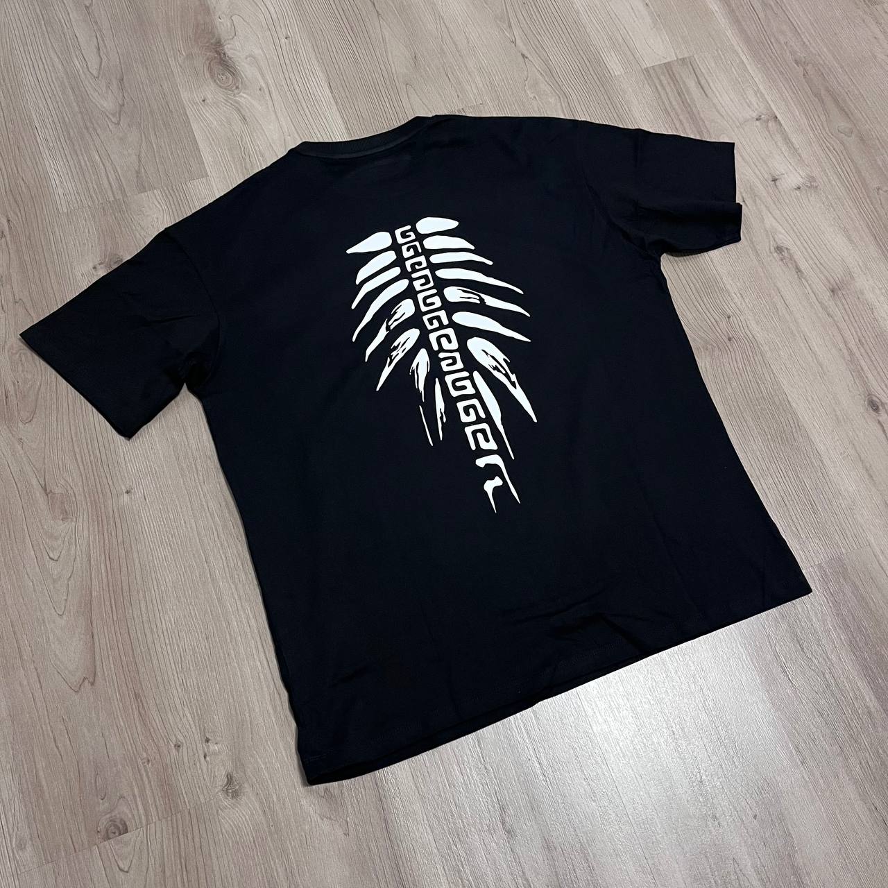 Camiseta Oversize Givench negra