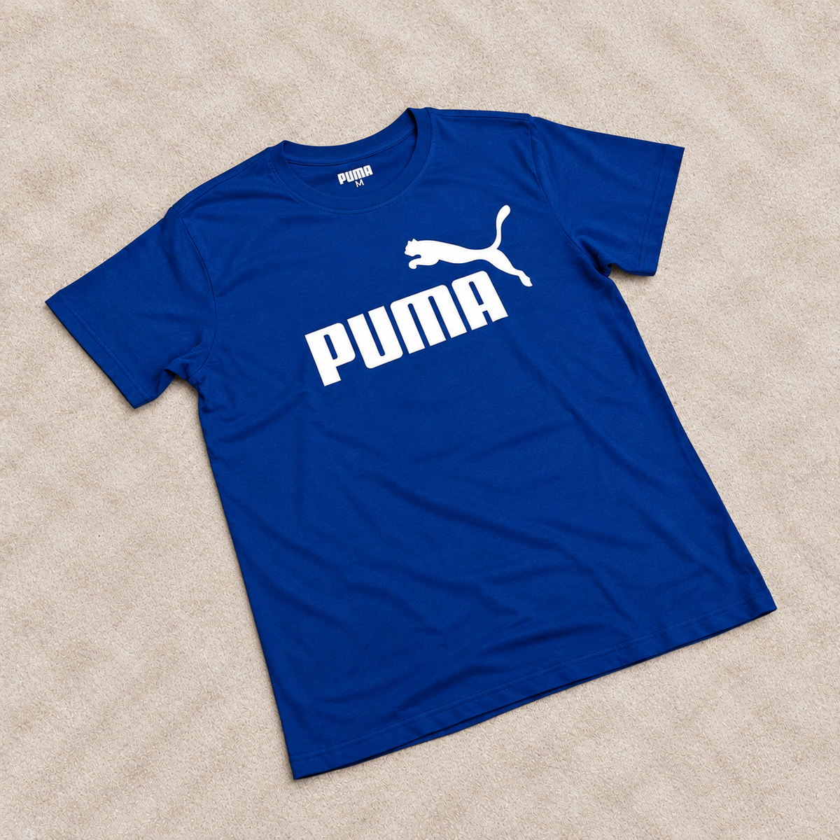 Camiseta Pm Azul eléctrico