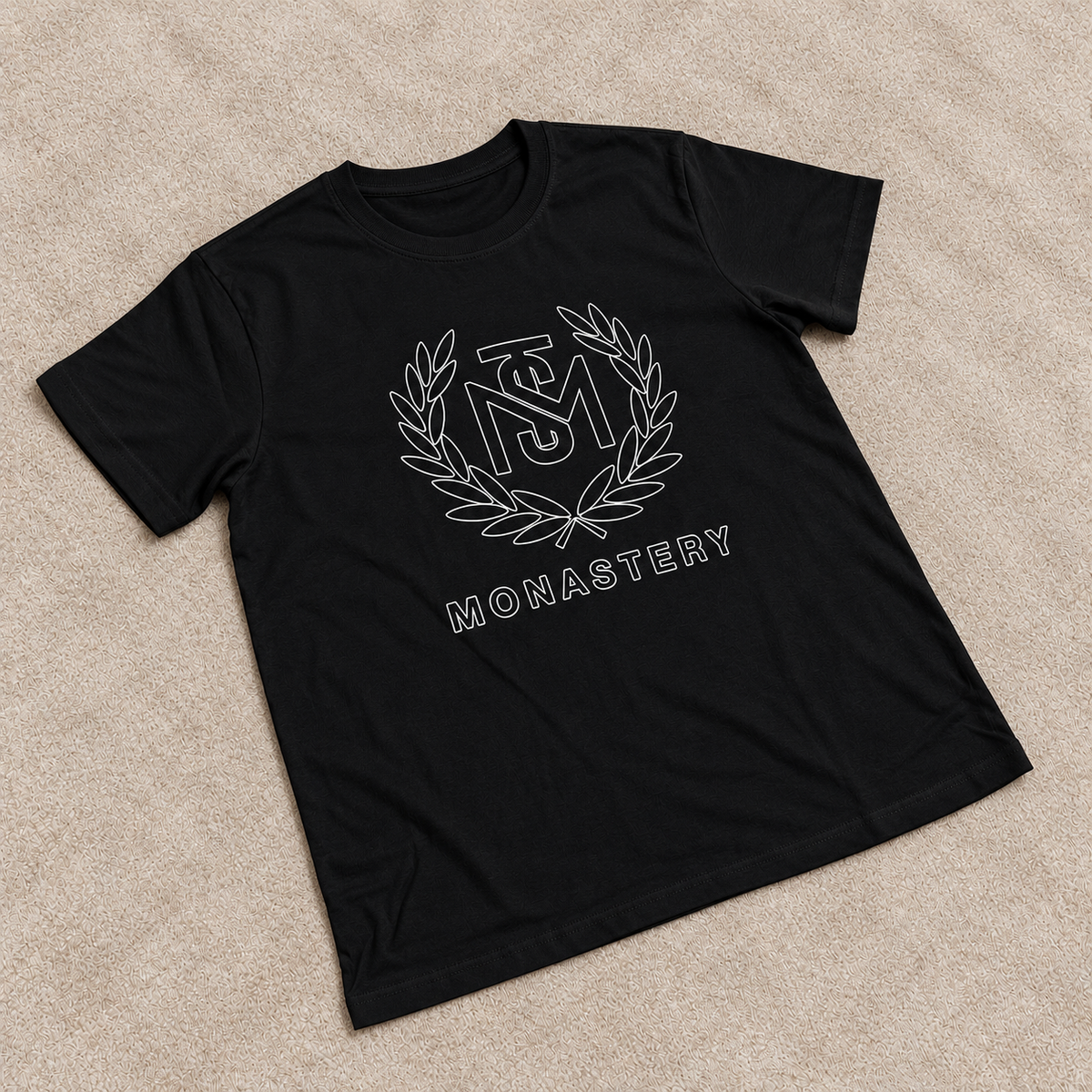 Camiseta Monaster negra