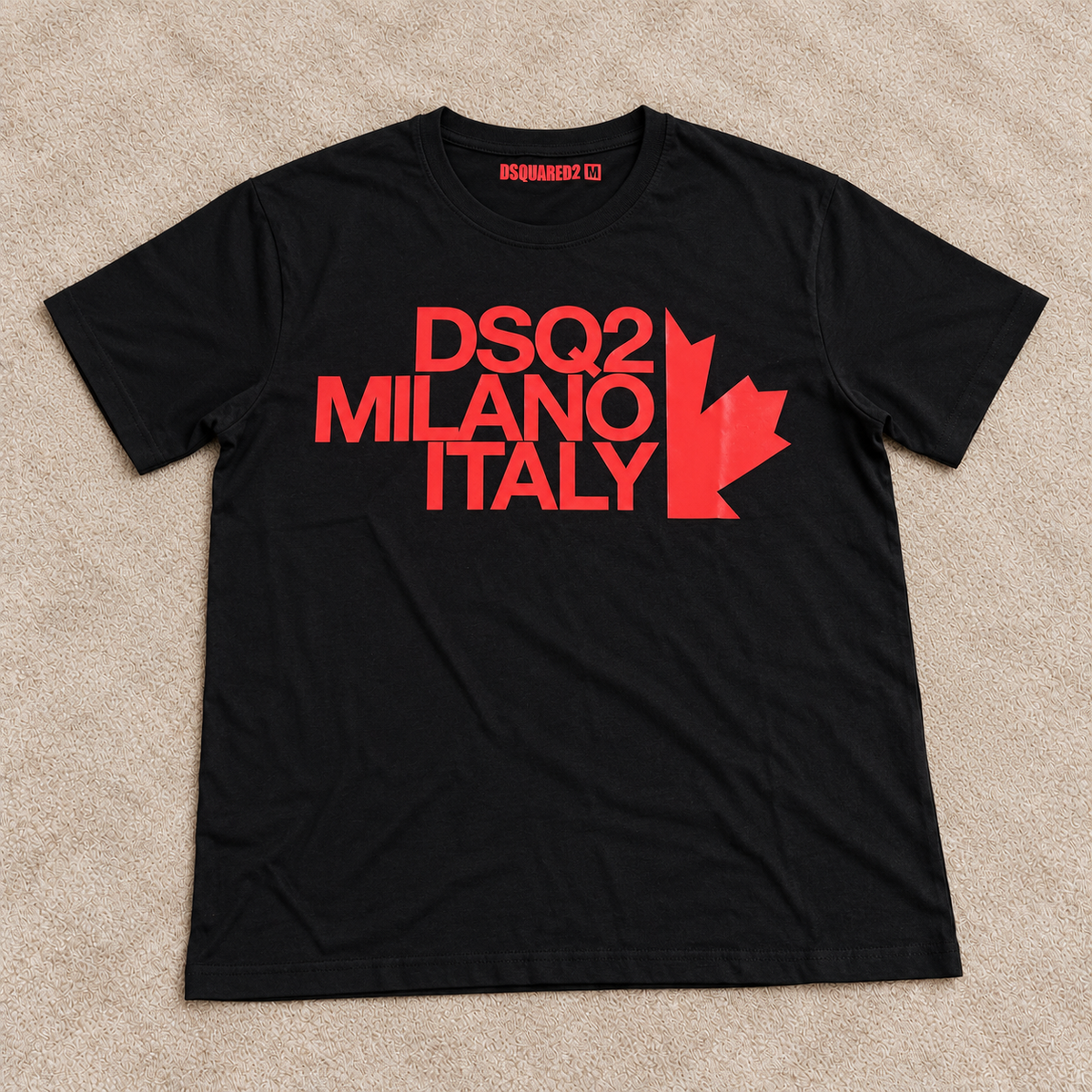 Camiseta dsq negra