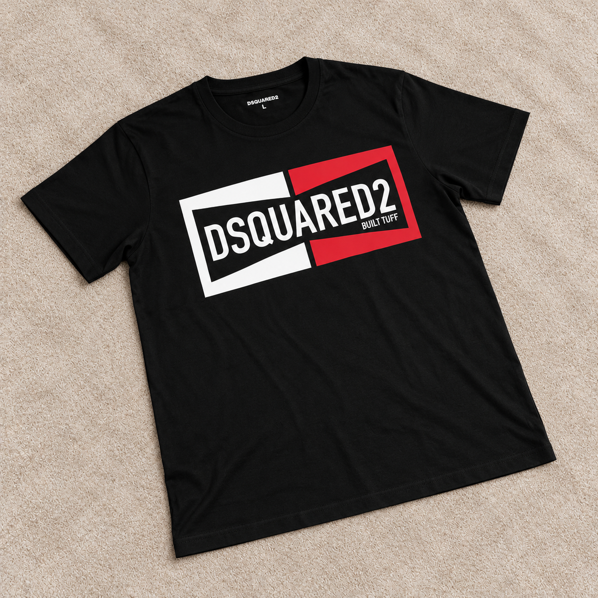Camiseta Dsq negra