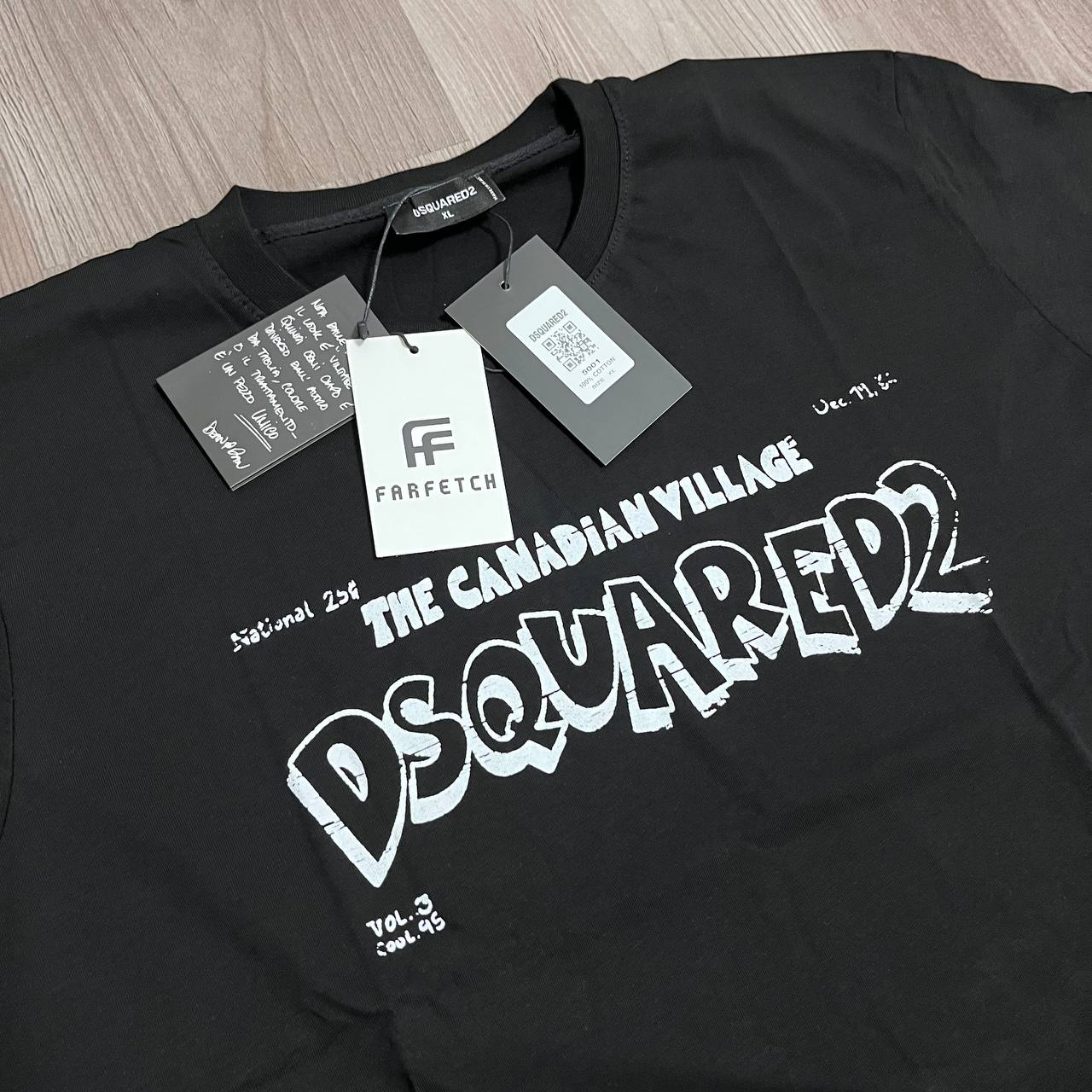 Camiseta DSQ PREMIUM negra