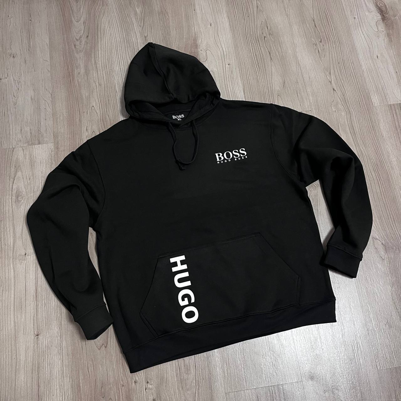 Sudadera Hugo negra