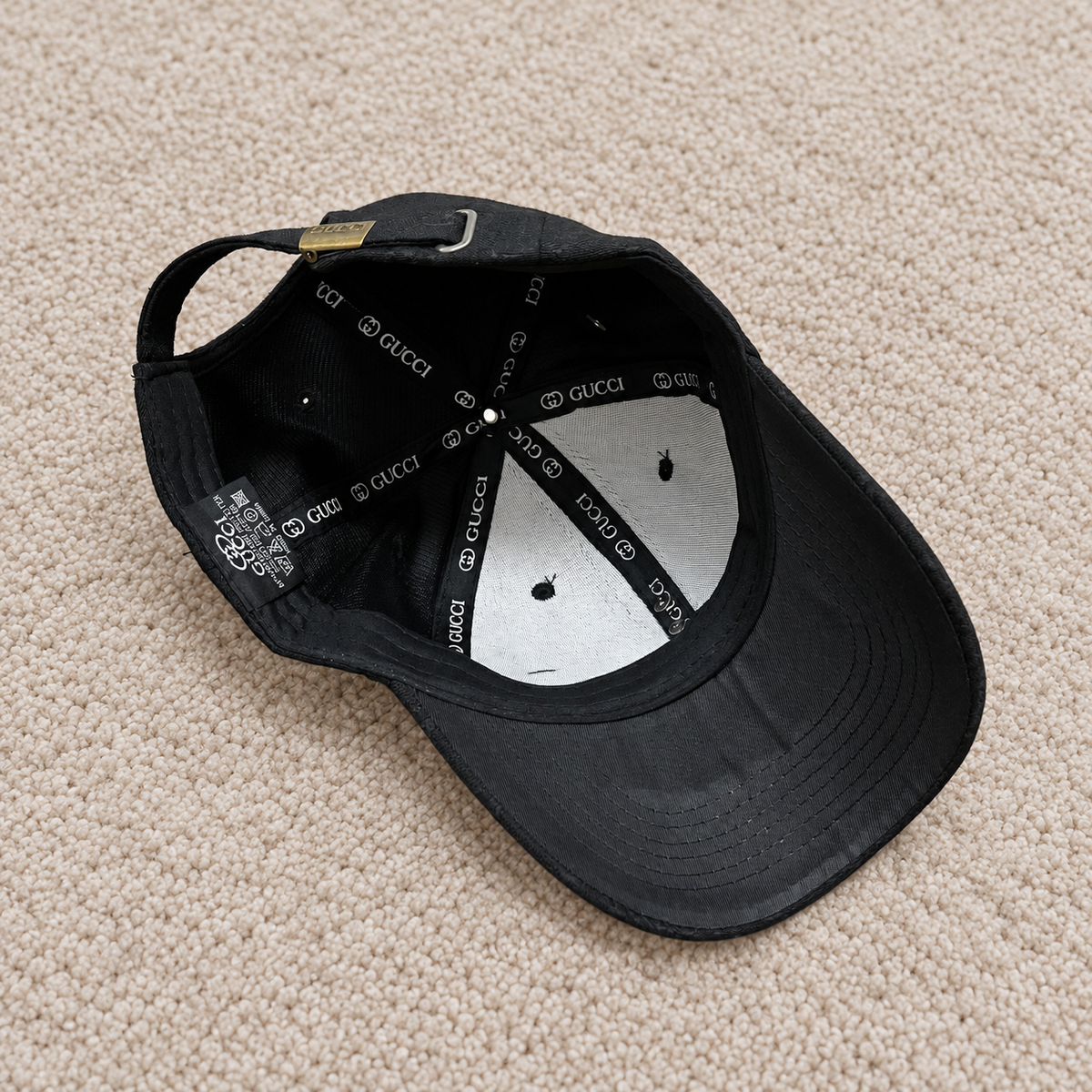 Gorra gucc negra