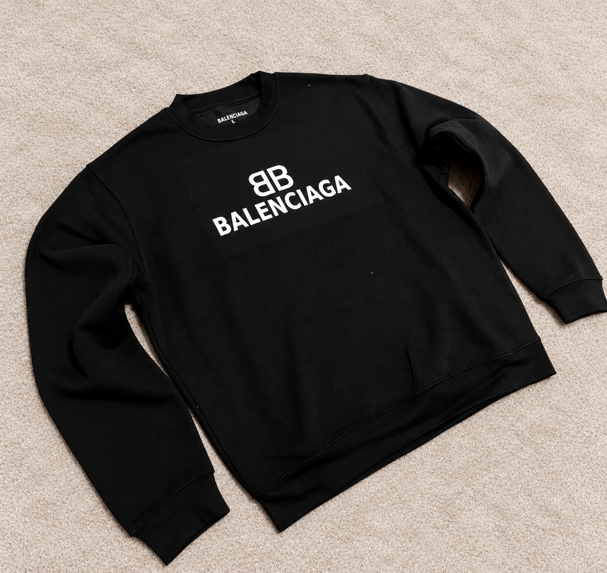 Sudadera Balenciag negra