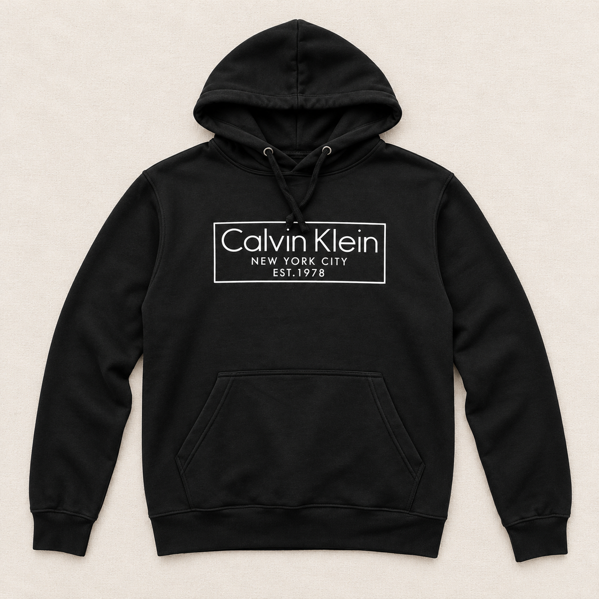 Sudadera CK negra