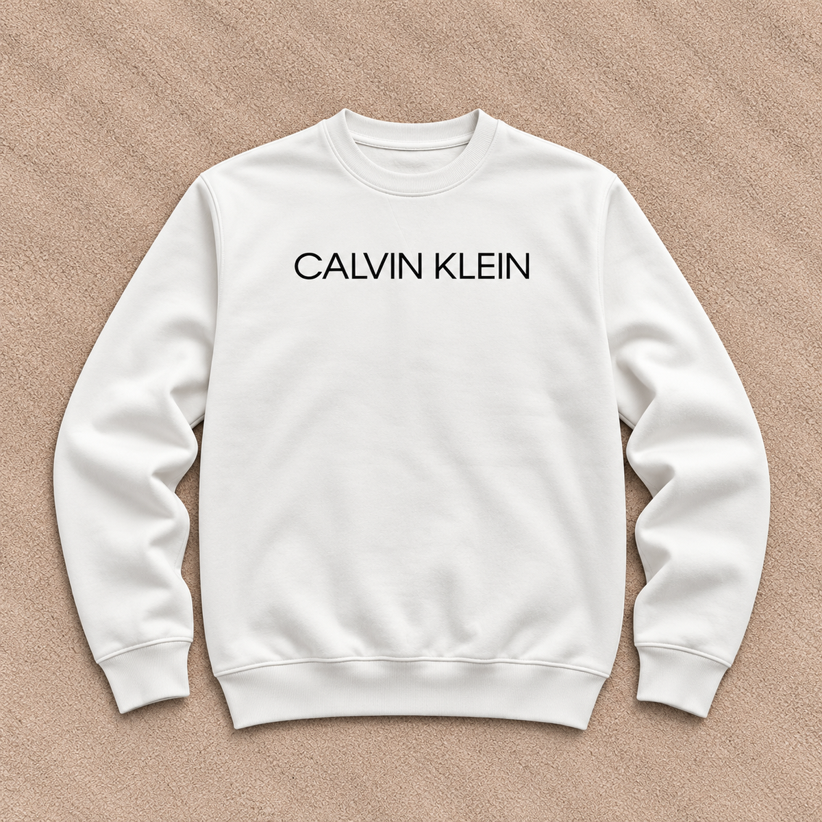 Sudadera CK blanca