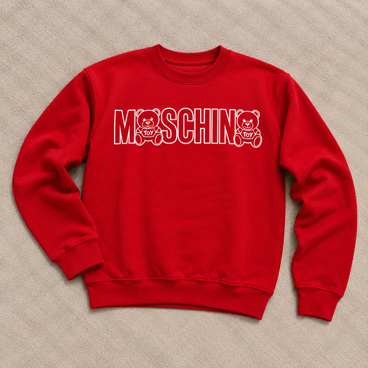 Sudadera Moschin roja