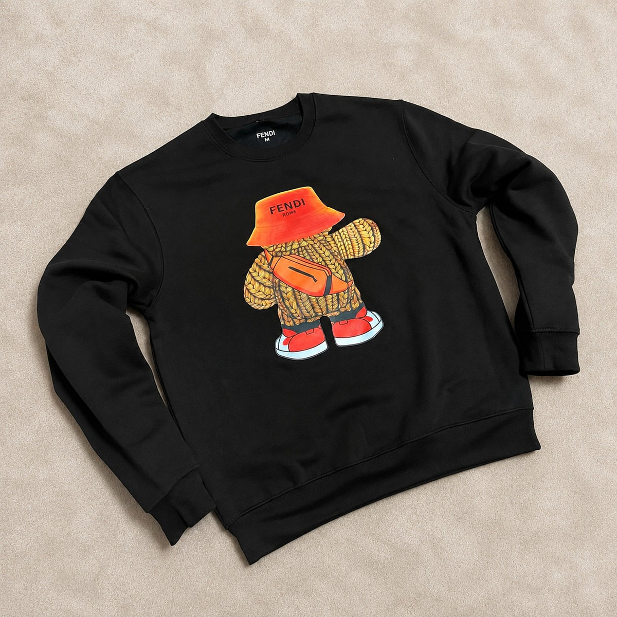 Sudadera Fend negra