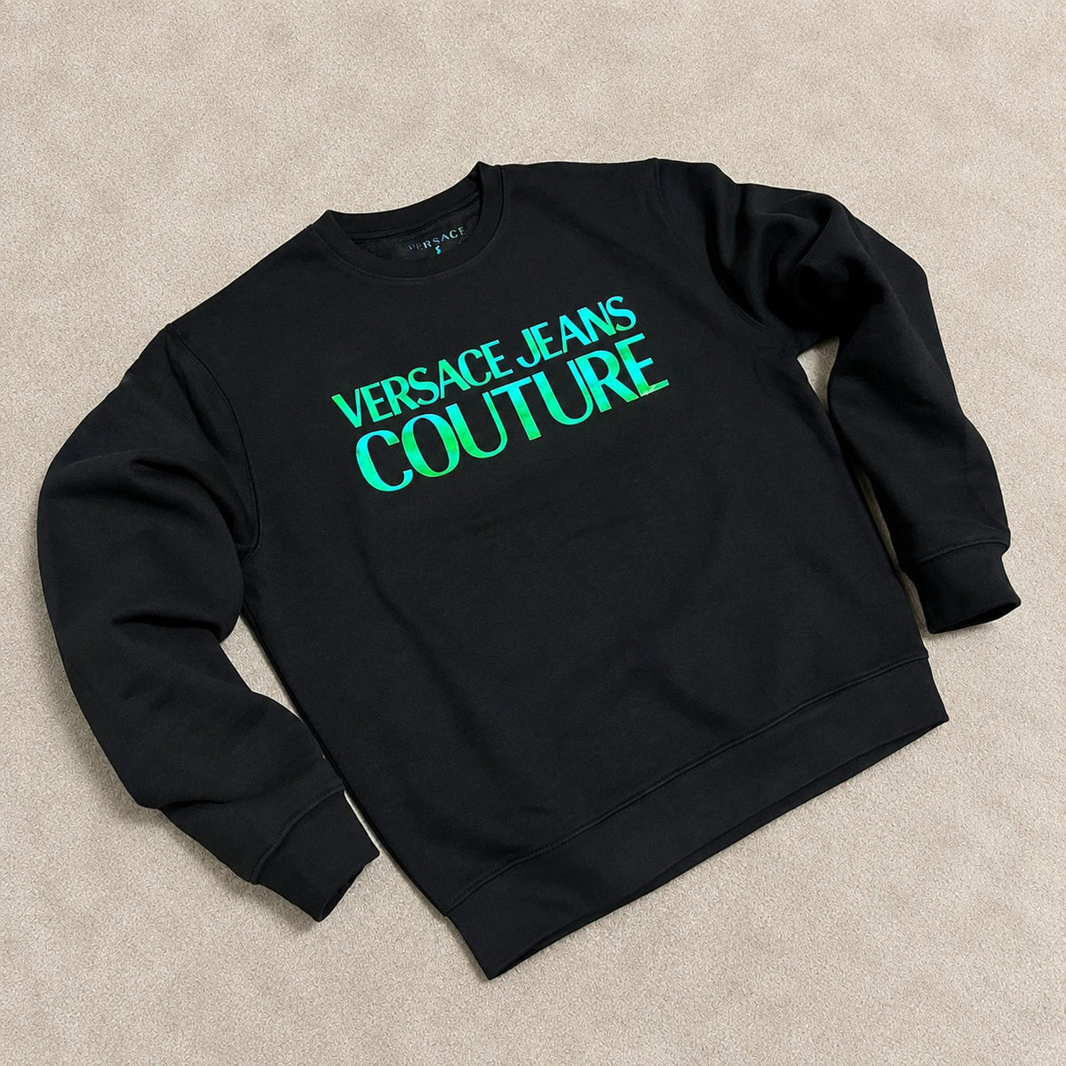 Sudadera Versac Negra Multicolor