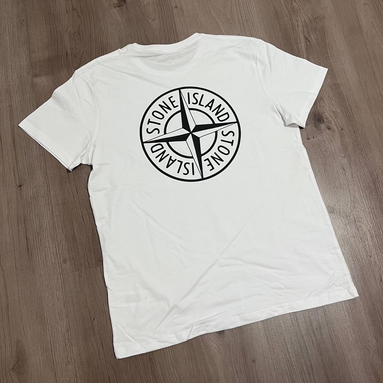 Camiseta Stone blanca