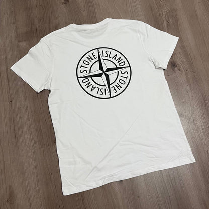 Camiseta Stone blanca