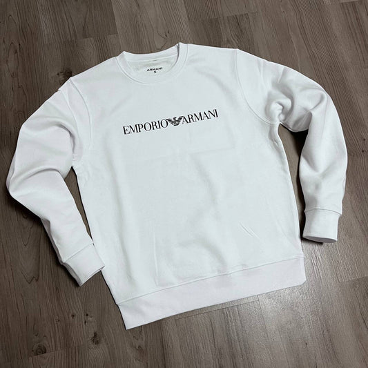 Sudadera EA blanca