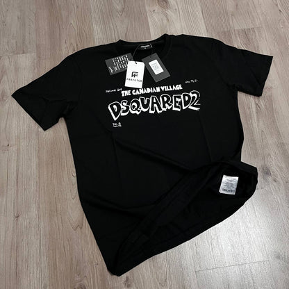 Camiseta DSQ PREMIUM negra