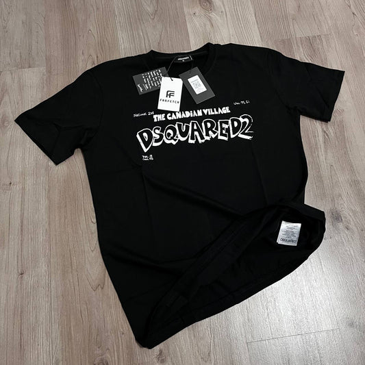 Camiseta DSQ PREMIUM negra