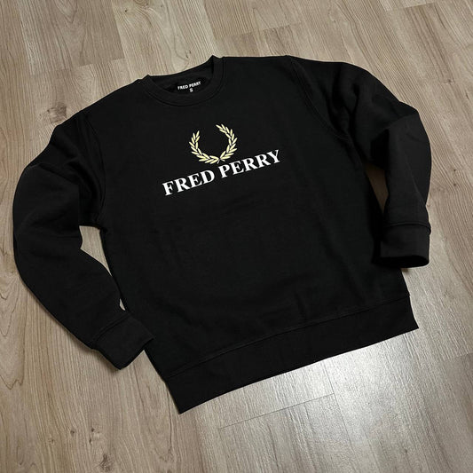 Sudadera Fred negra