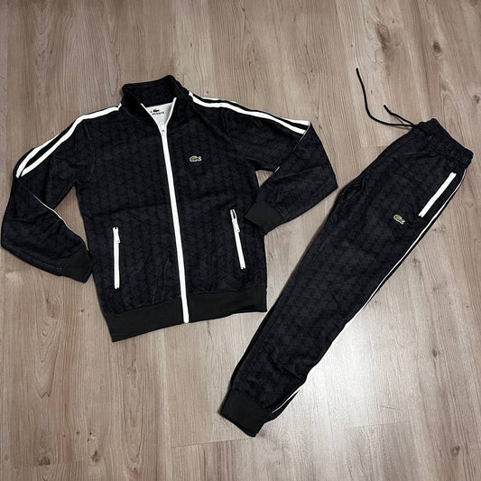 Chándal Lacost negro