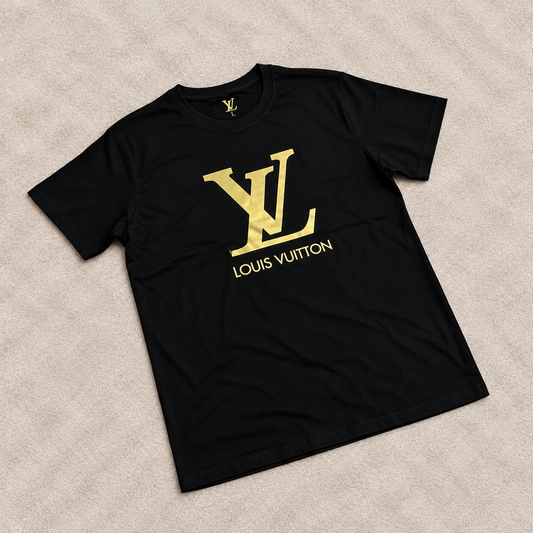 Camiseta LV negra