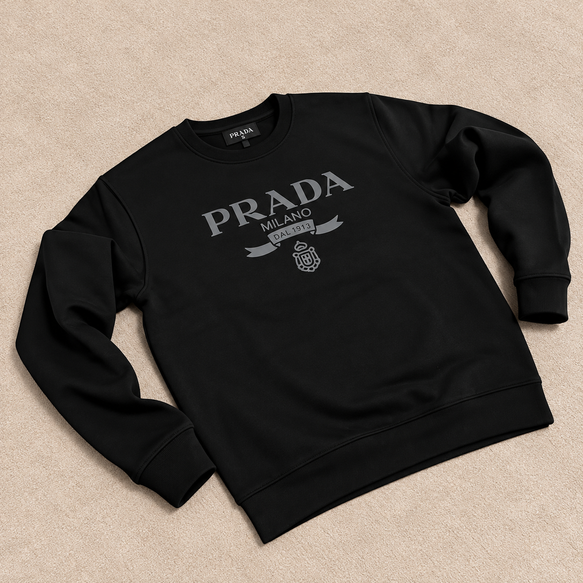 Sudadera Prad negra