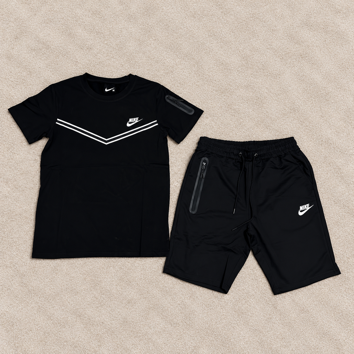 Conjunto corto TCH negro