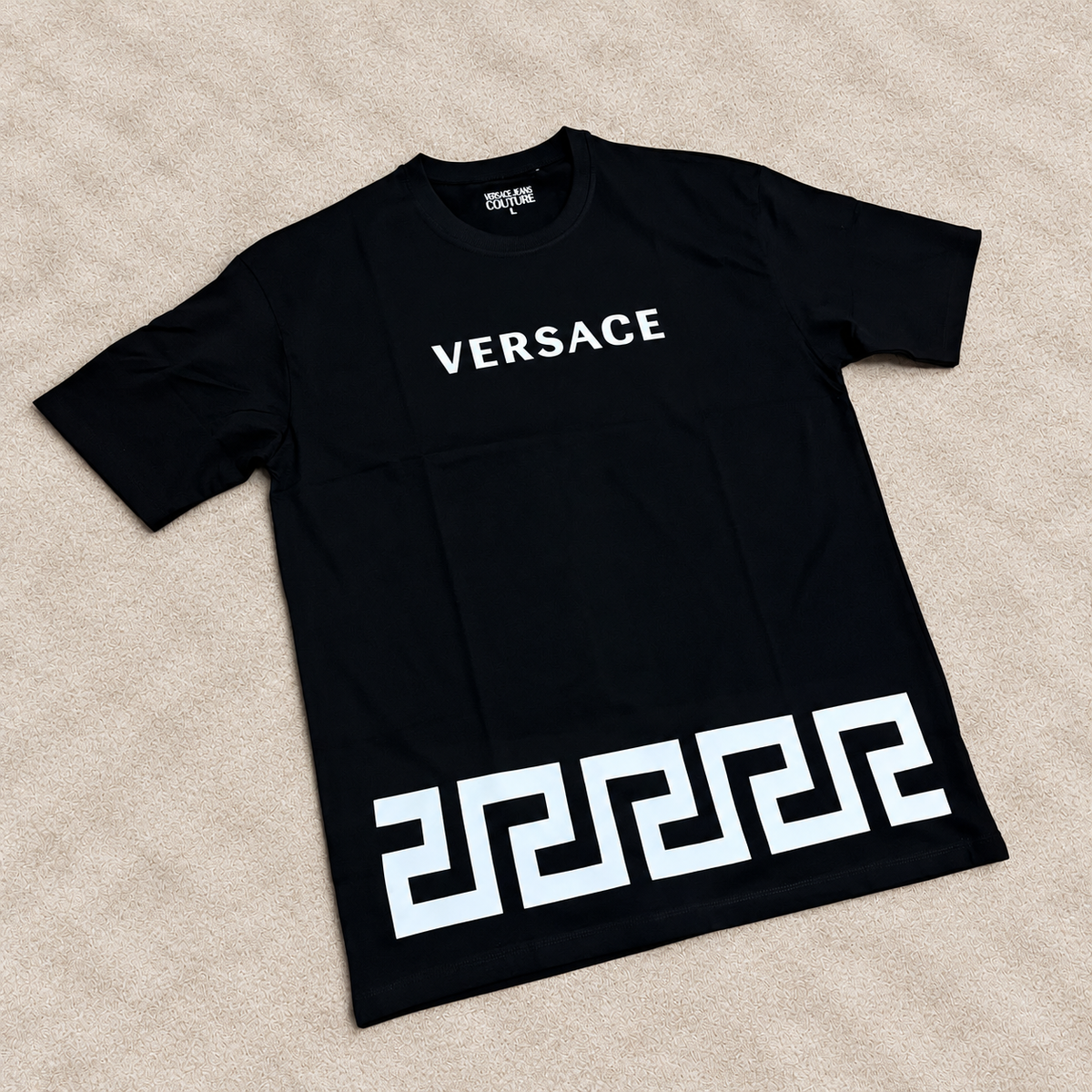 Camiseta Oversize Versac negra