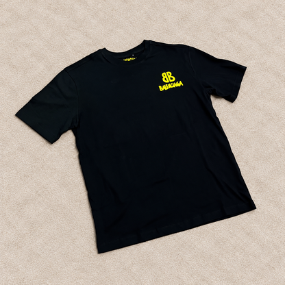 Camiseta Oversize Balenciag negra