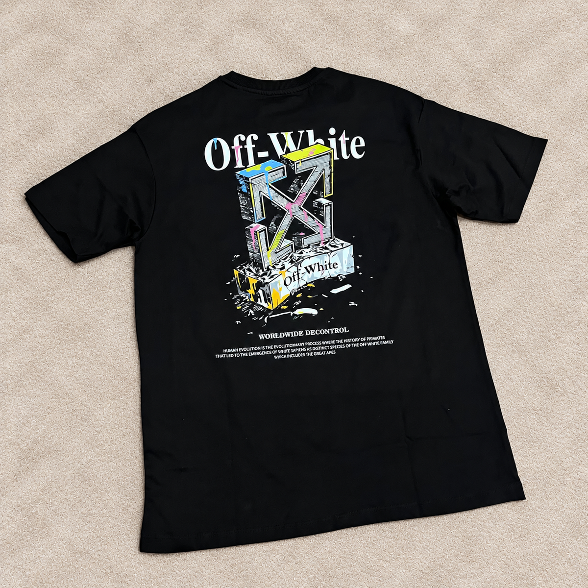 Camiseta  Off OVERSIZE