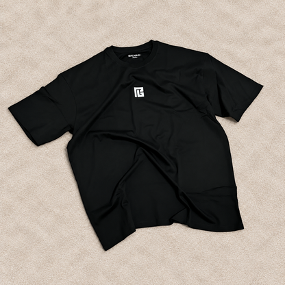 Camiseta Balm negra OVERSIZE