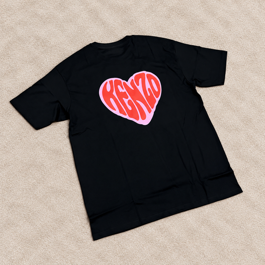Camiseta KZ negra OVERSIZE