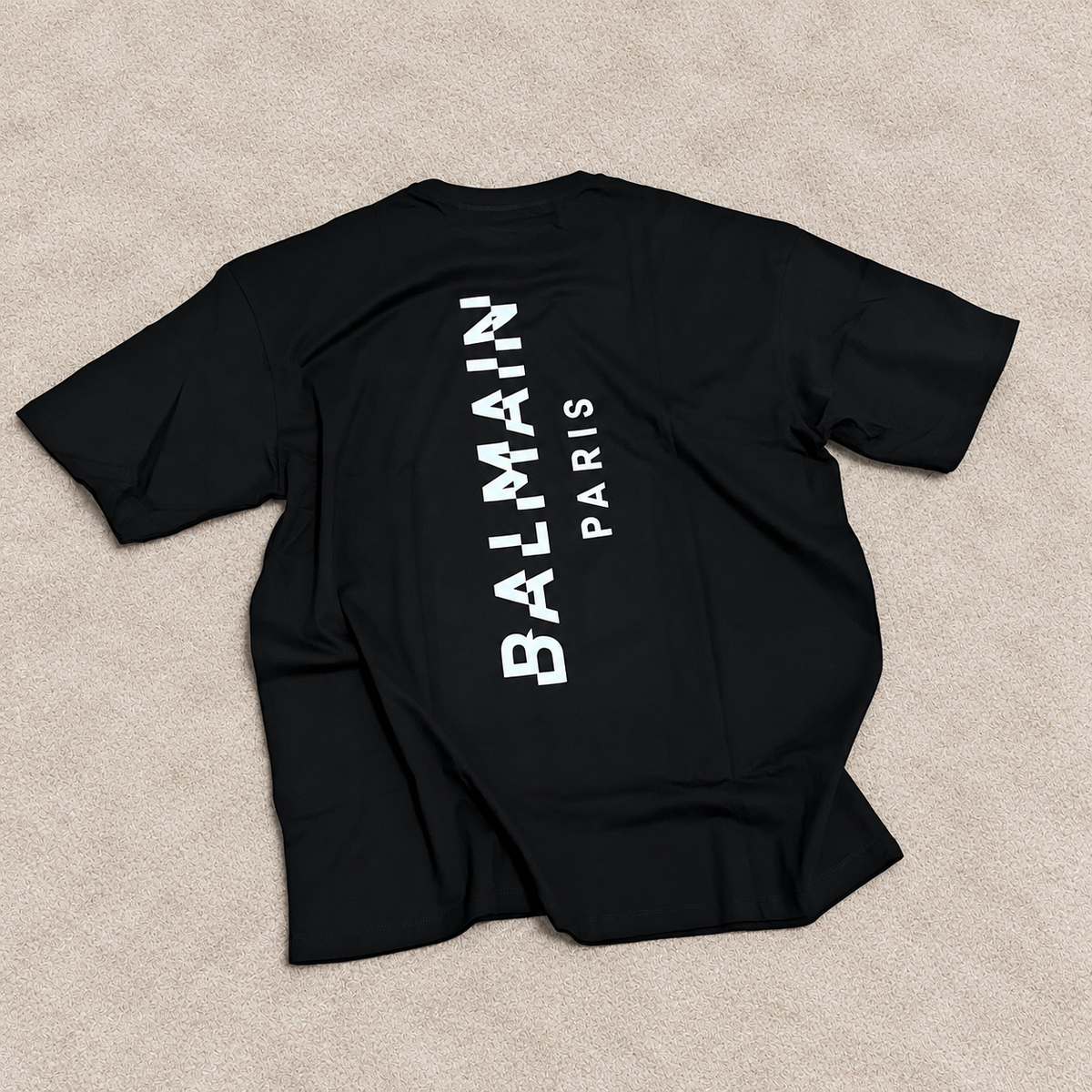 Camiseta Balm negra OVERSIZE