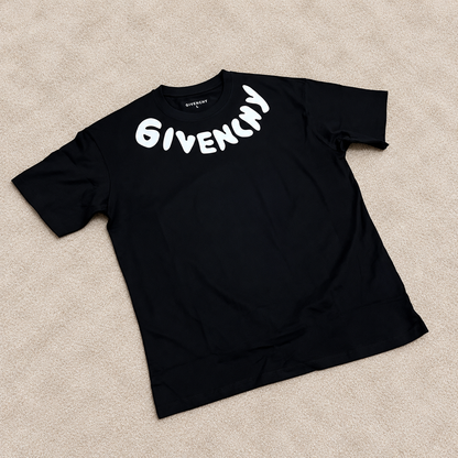 Camiseta Oversize Givench negra