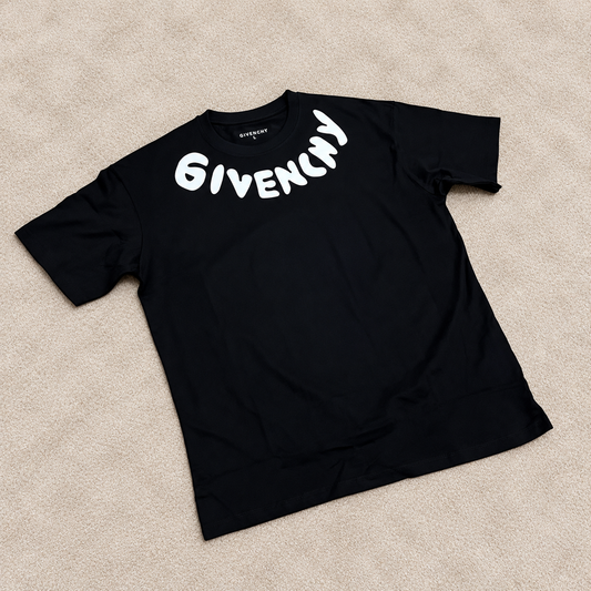 Camiseta Oversize Givench negra