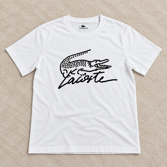 Camiseta Lacost blanca