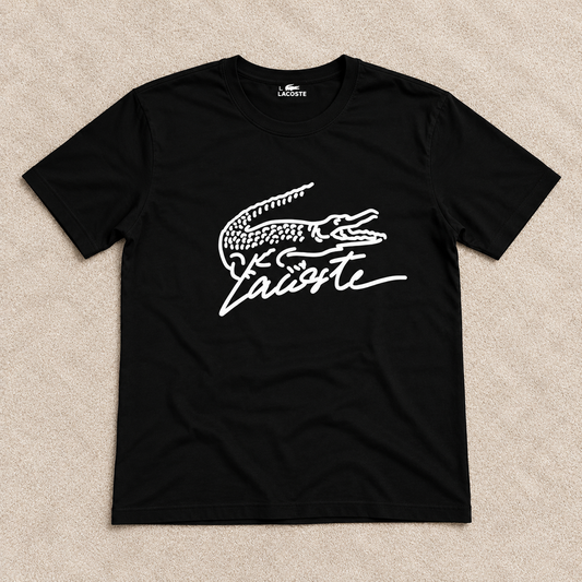 Camiseta Lacost negro