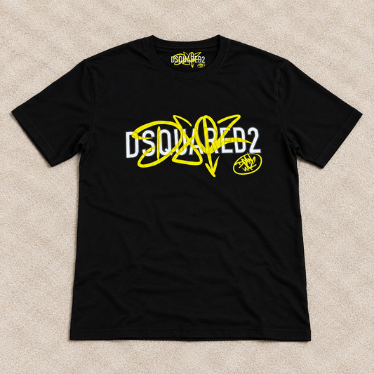 Camiseta Dsq negra