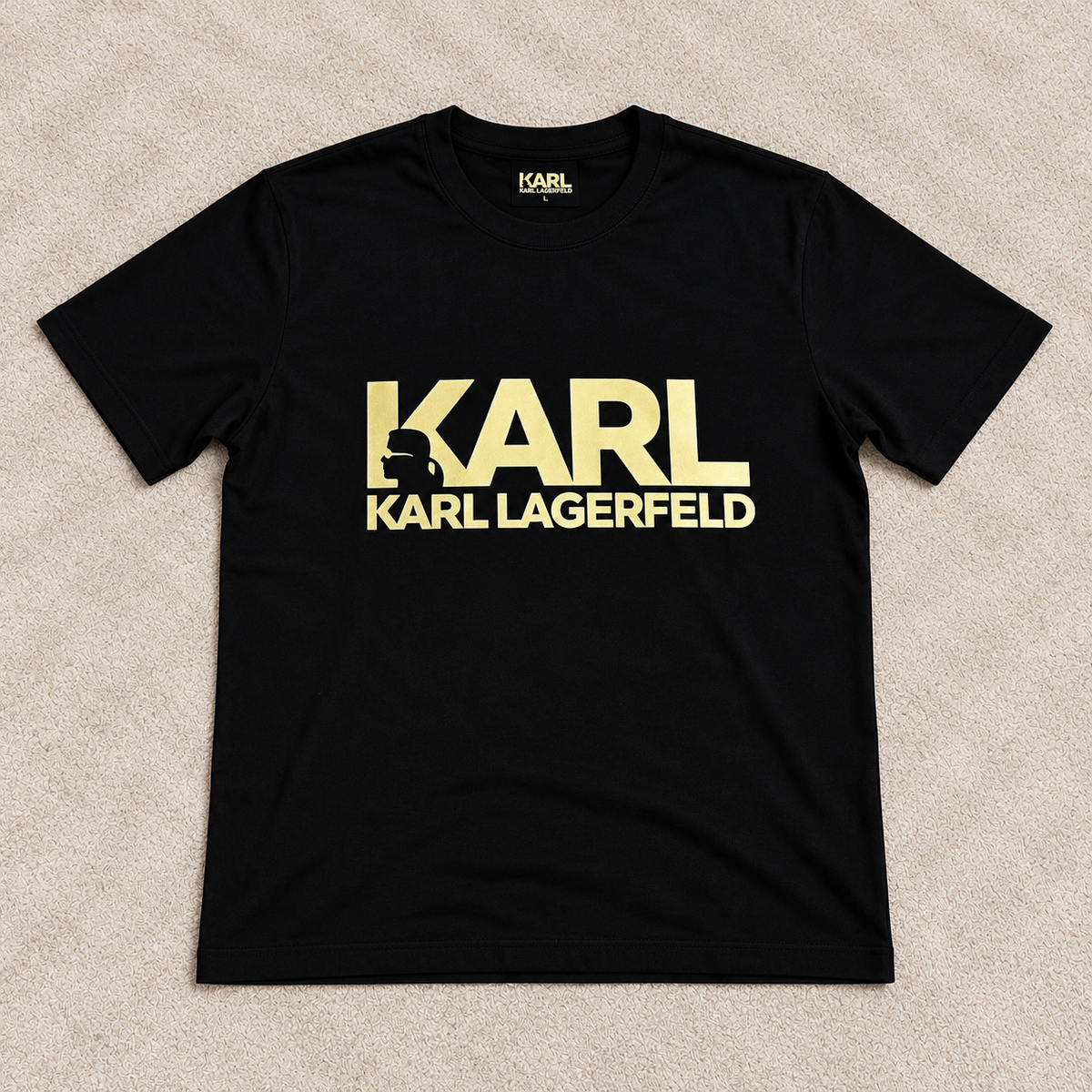Camiseta Karl negra
