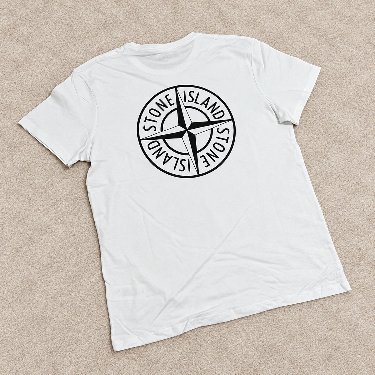 Camiseta Stone blanca
