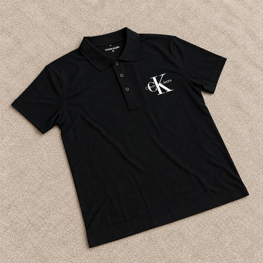 Camiseta Polo CK negro