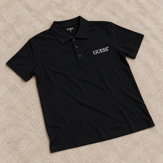 Camiseta polo Gues negro