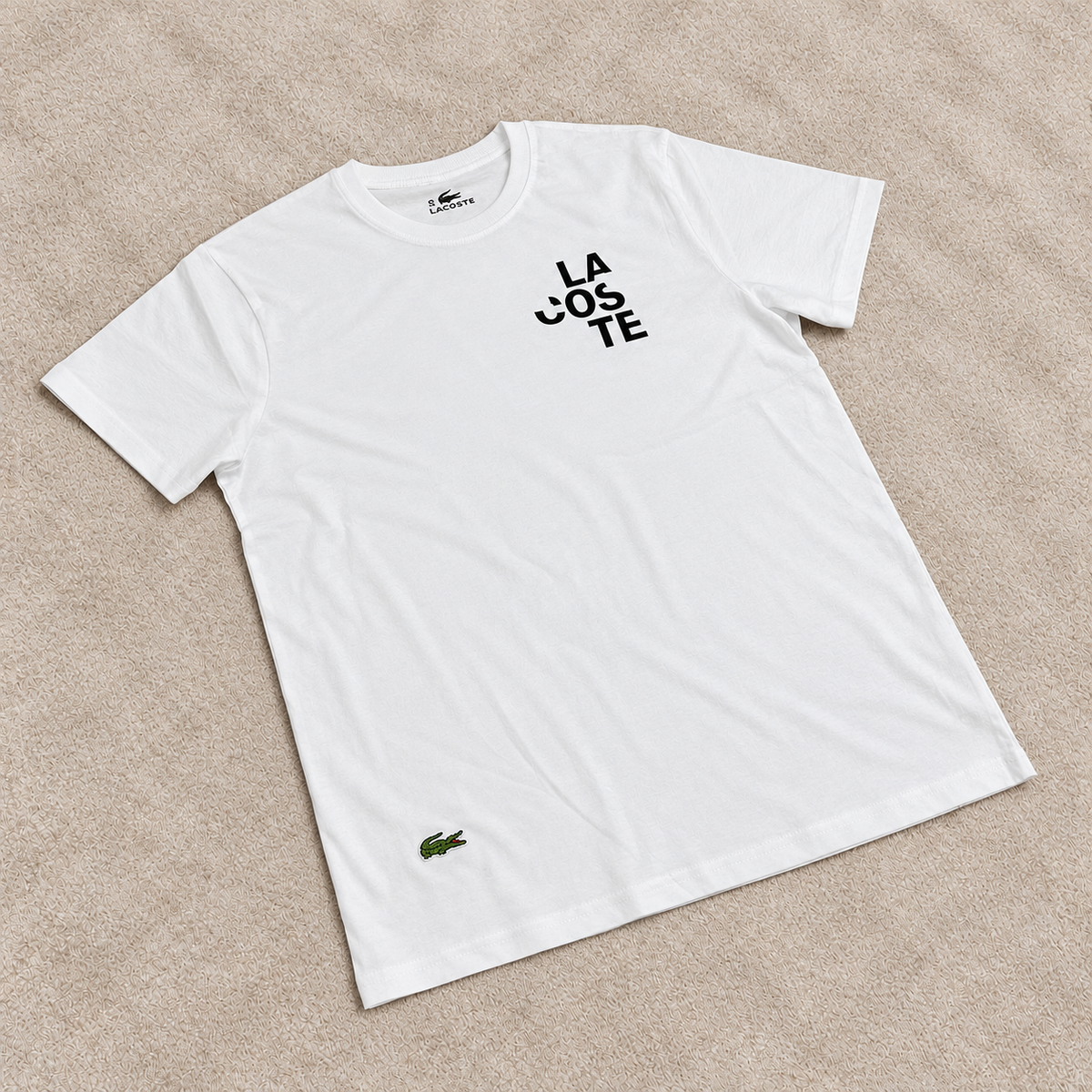Camiseta Lacost blanca