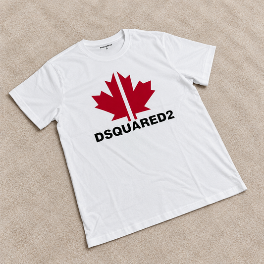Camiseta Dsq blanca
