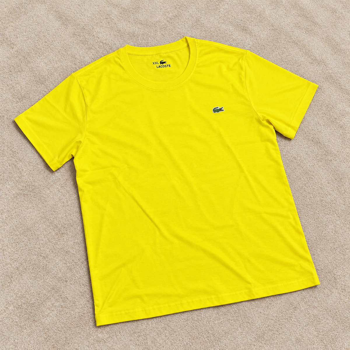 Camiseta Lacost amarilla