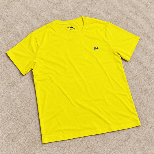 Camiseta Lacost amarilla