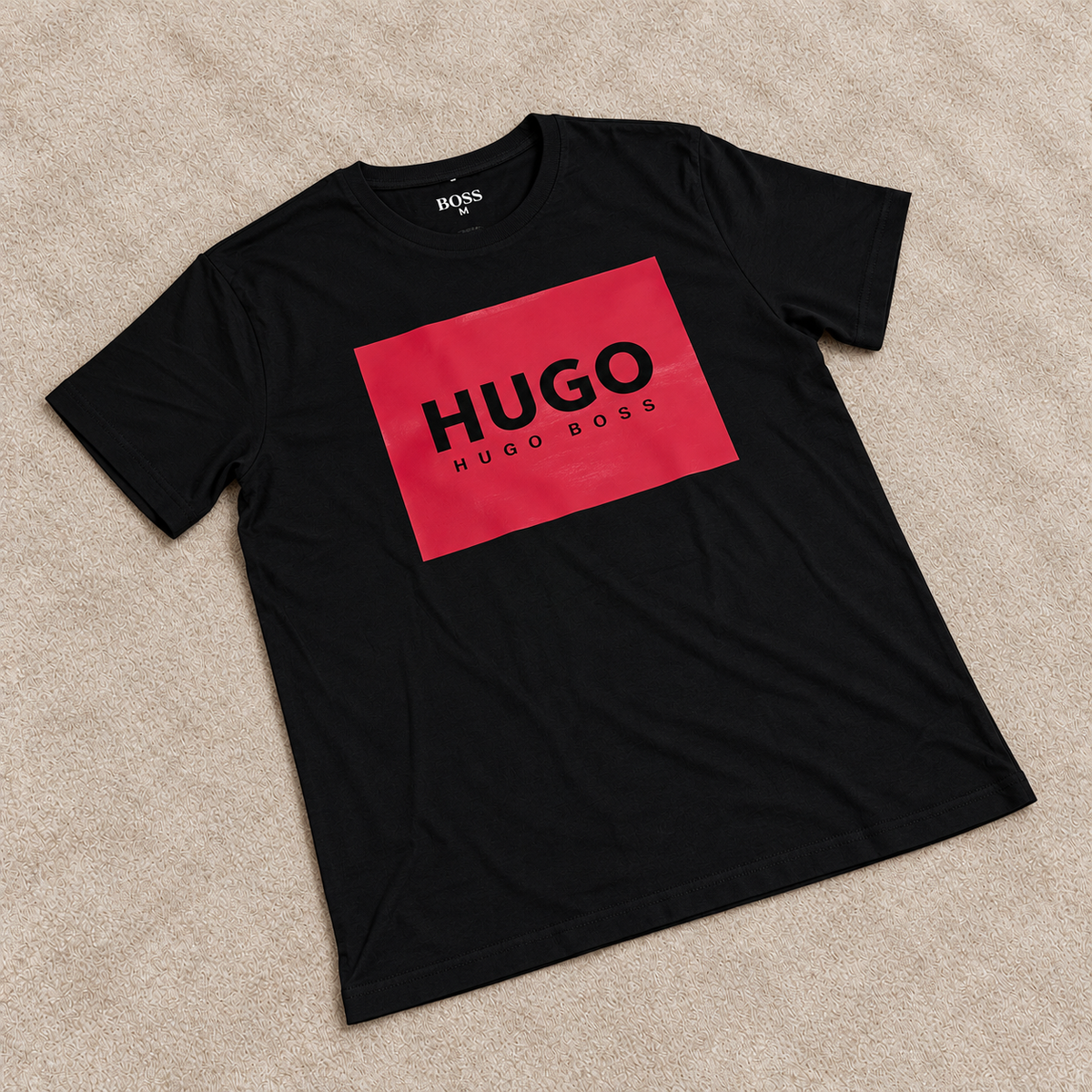 Camiseta Hugo negra